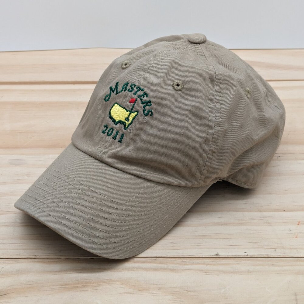 Masters 2011 NWOT Hat American Needle Augusta National Golf Adjustable Khaki